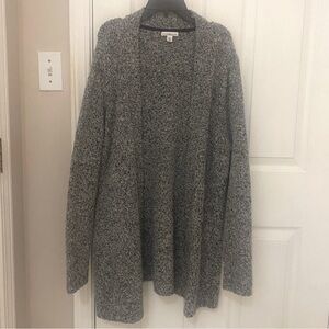 Croft & Barrow Women’s Marled Open Longer Length Cardigan